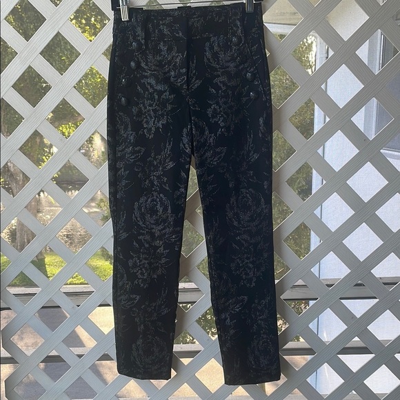 WHBM ‘Jolie’ Button Straight Luxe Stretch Pant - Picture 3 of 13